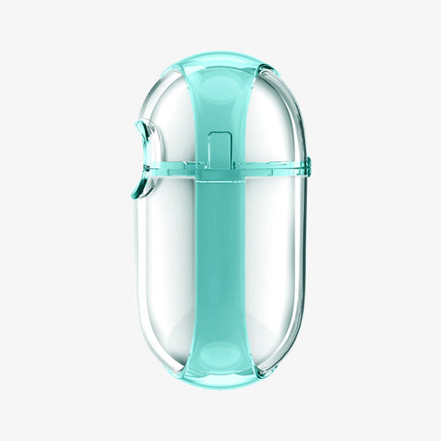 ACS05481 - Apple AirPods Pro 2 Case Ultra Hybrid in crystal clear showing the front